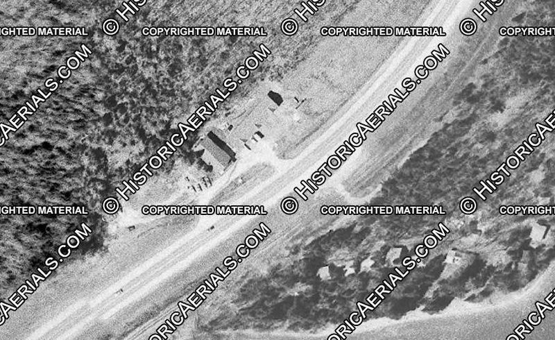 Veery Point Lodge (Veery Point Motel, Veery Point Hotel, Veery Point Resort) - 1978 Aerial (newer photo)